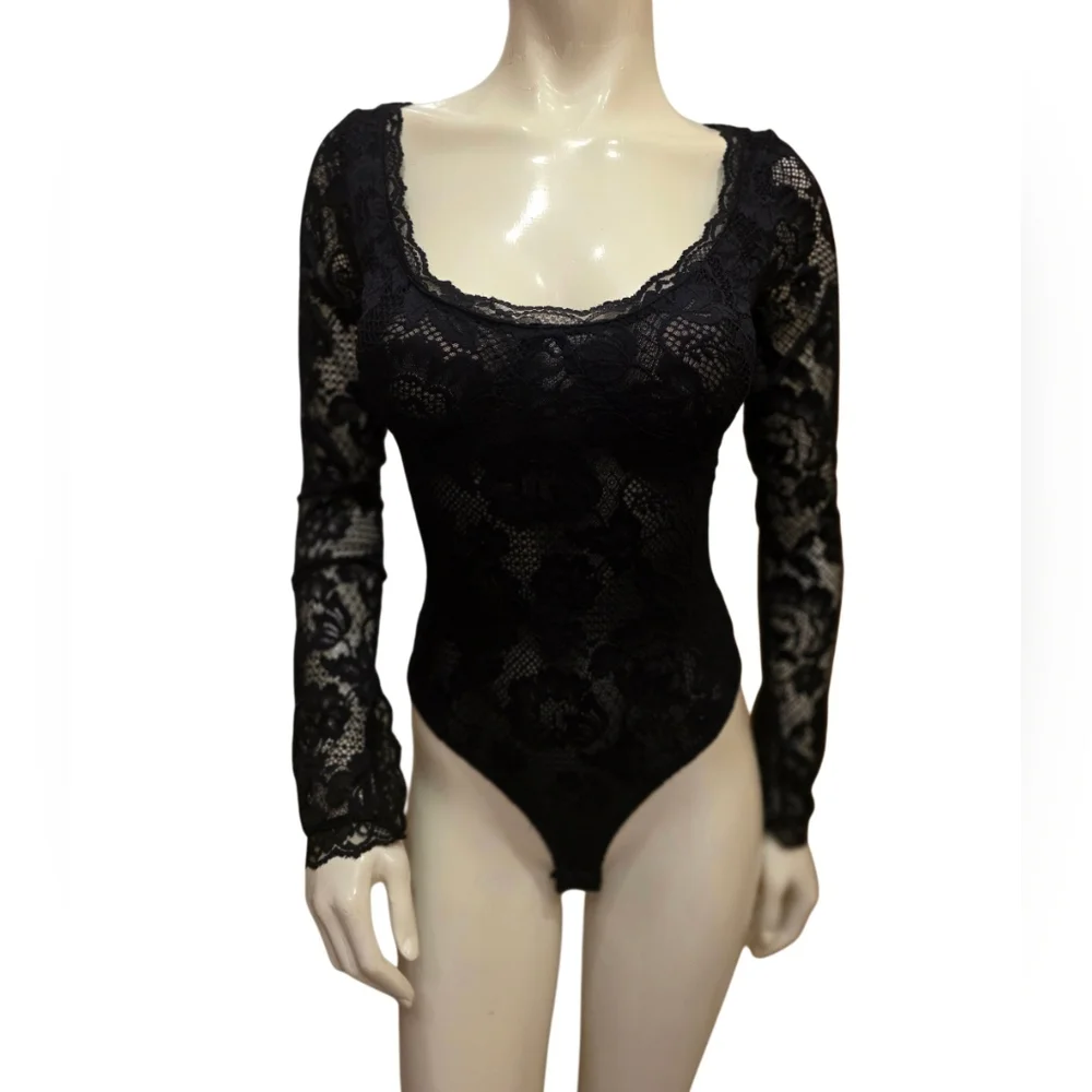 Free People Perfectly Fine Body Suit Size XS NWT - Picture 3 of 13